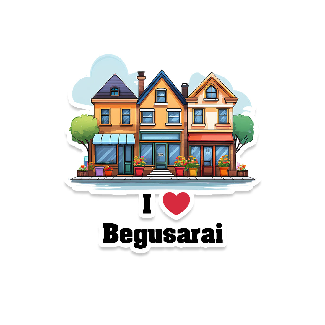 Begusarai Sticker