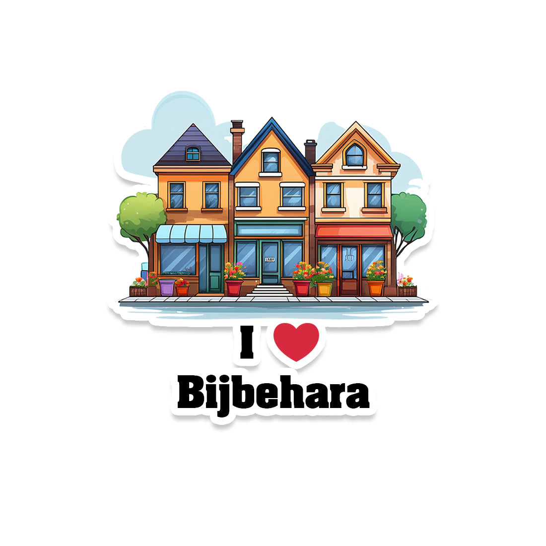 Bijbehara Sticker