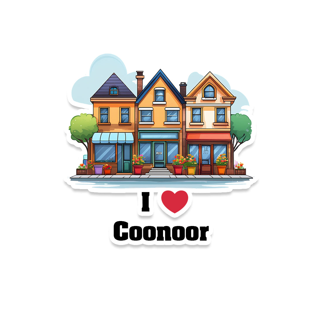 Coonoor Sticker