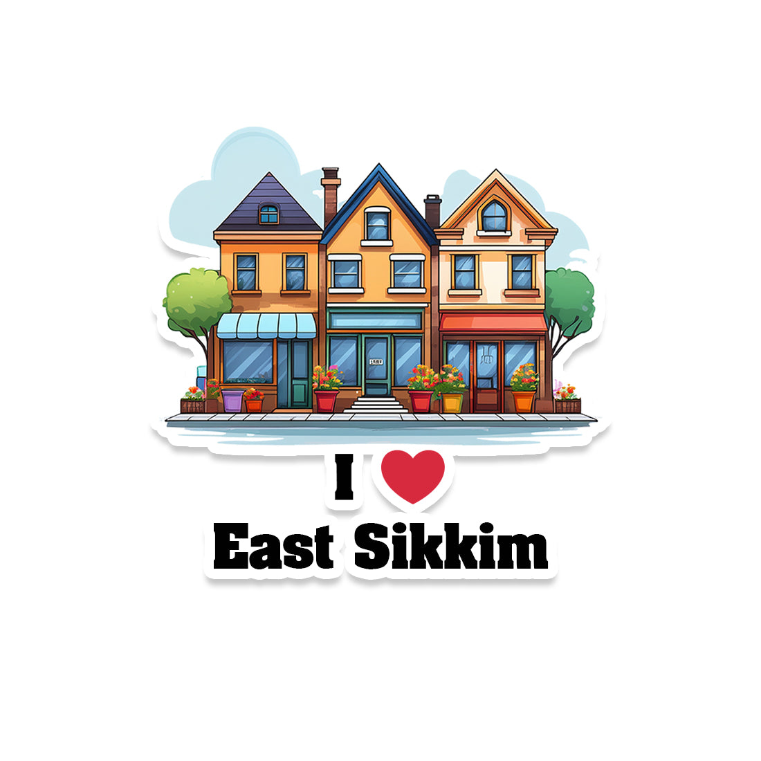 East Sikkim Sticker