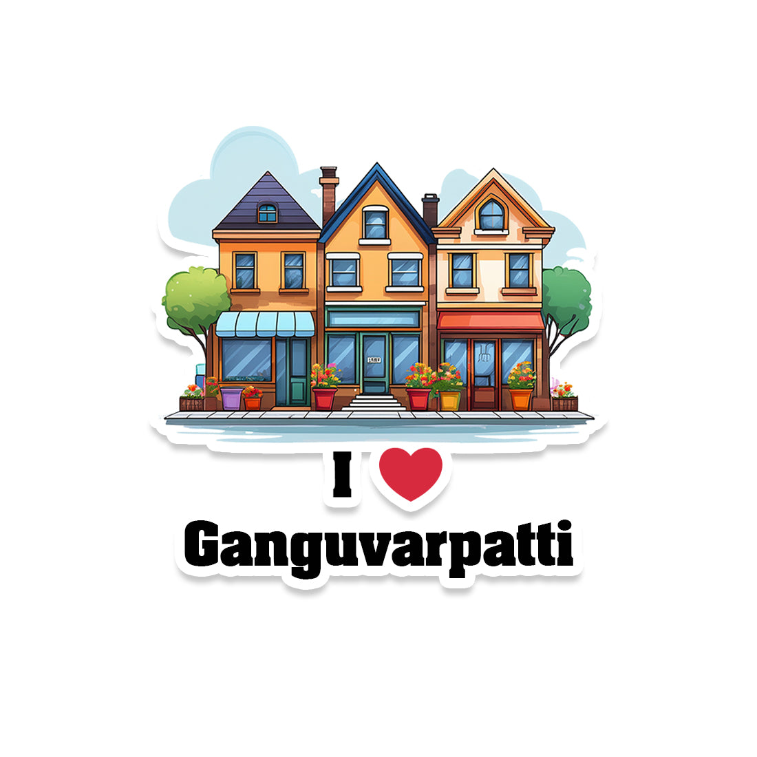 Ganguvarpatti Sticker
