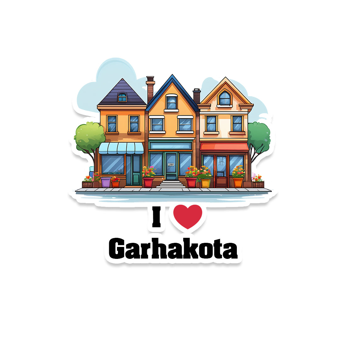 Garhakota Sticker
