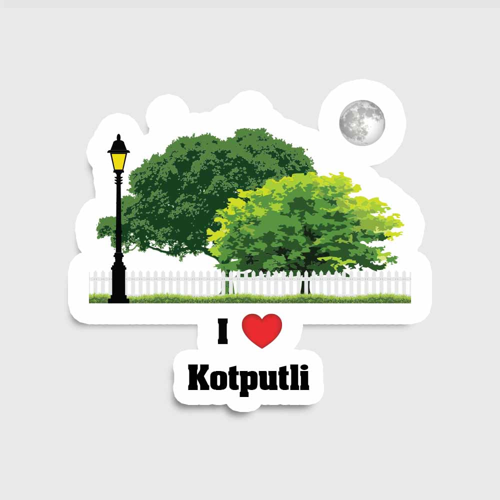 Kotputli Sticker