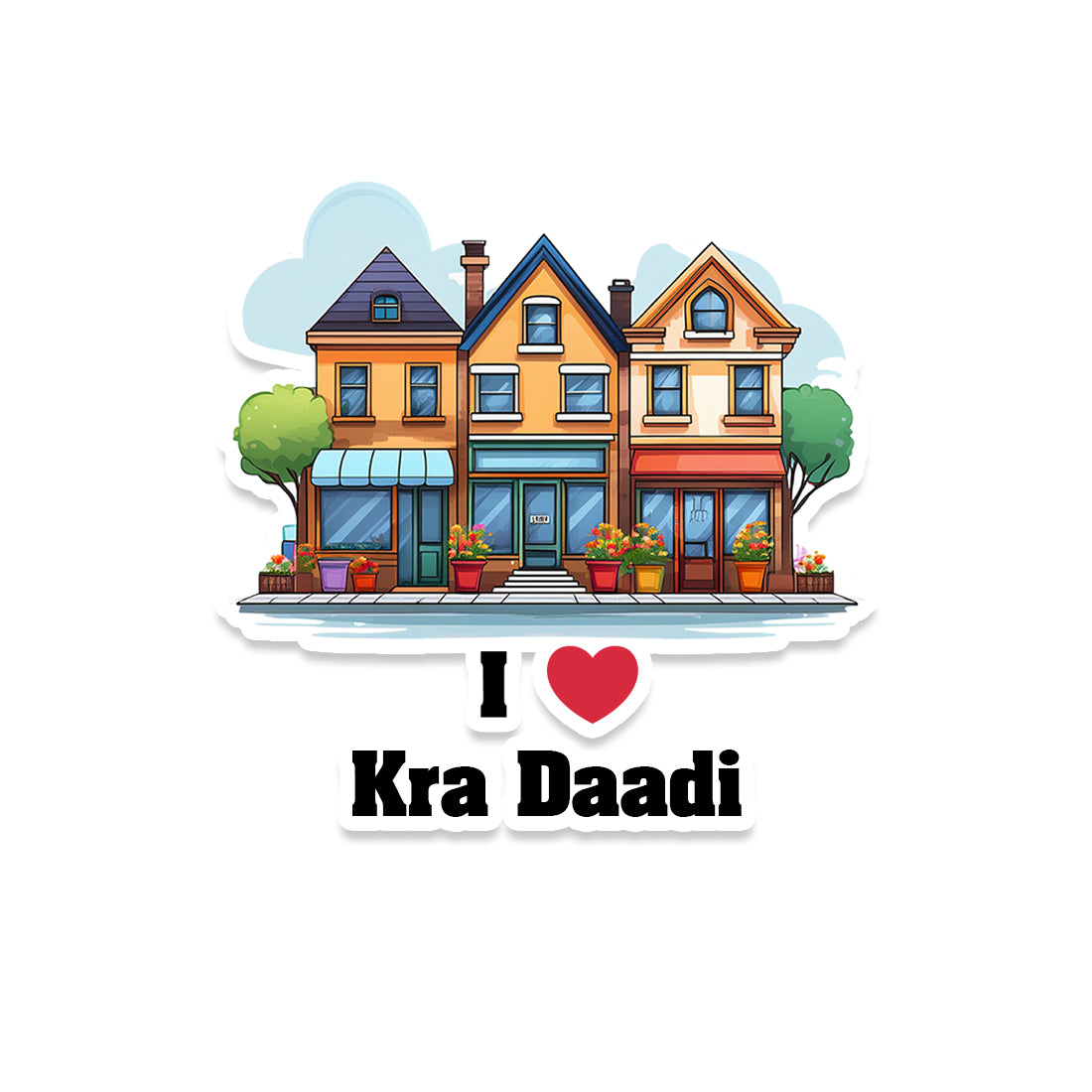 Kra Daadi Sticker