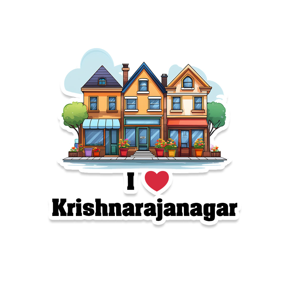 Krishnarajanagar Sticker