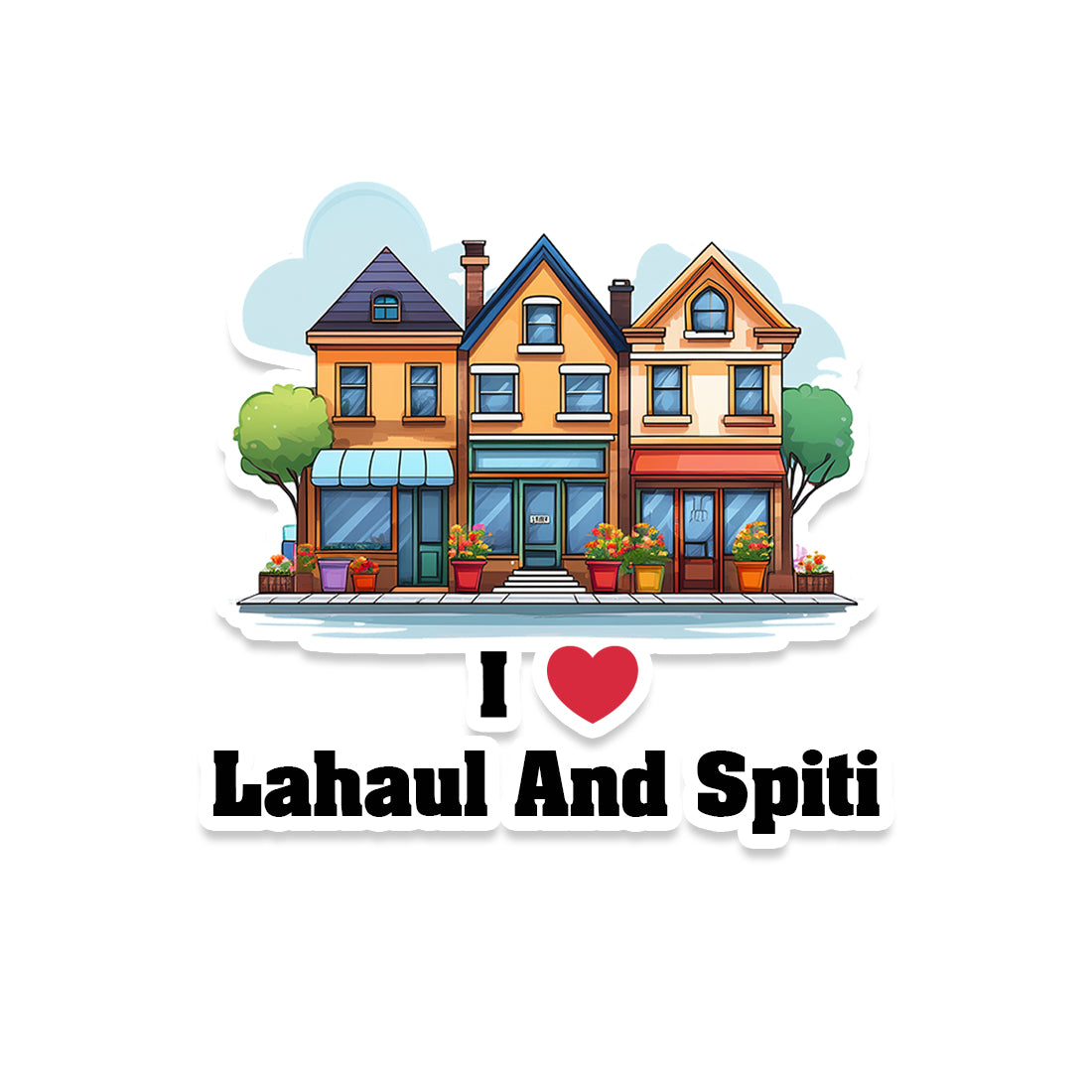 Lahaul And Spiti Sticker