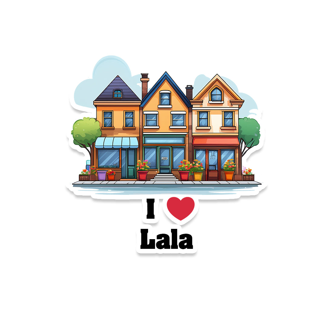 Lala Sticker