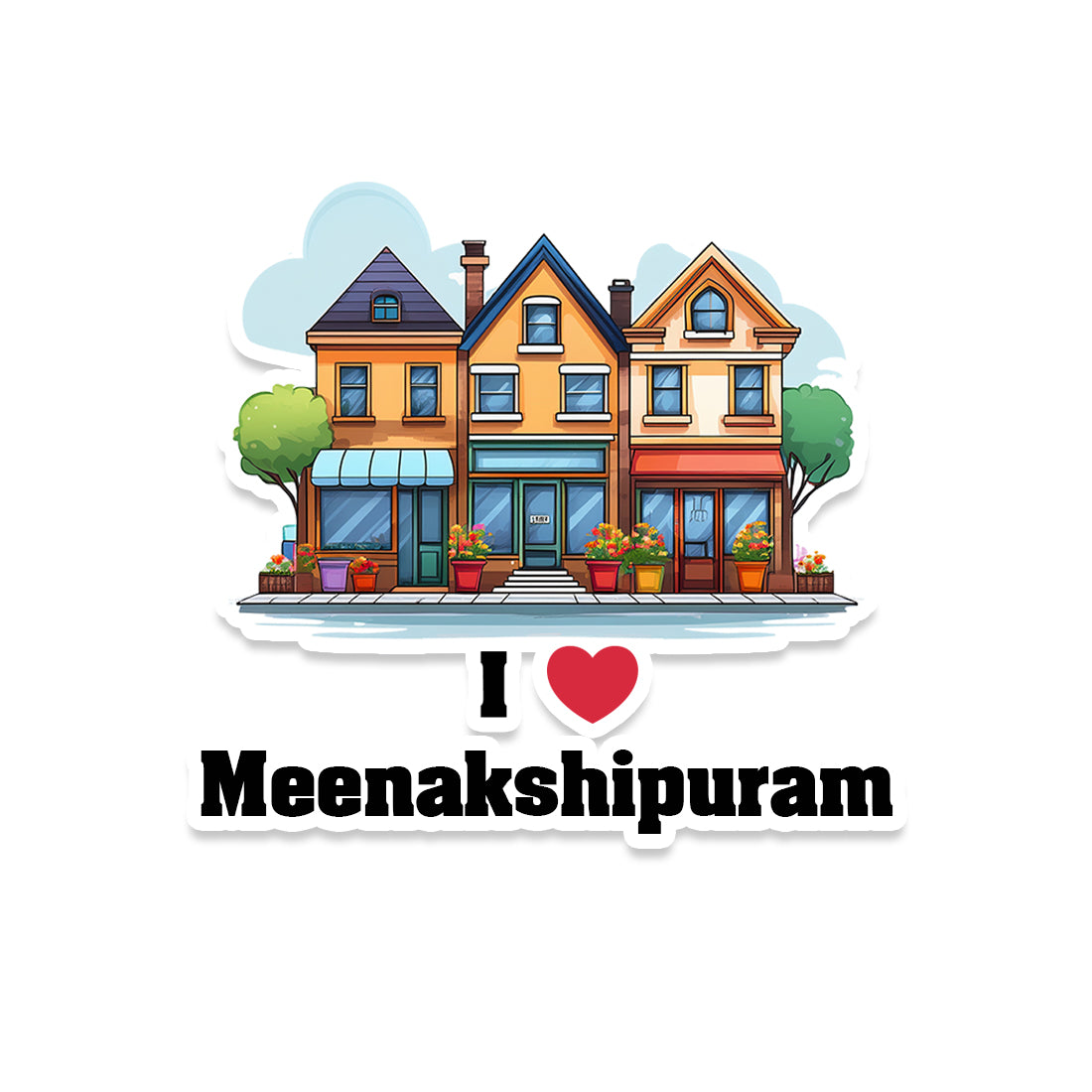 Meenakshipuram Sticker