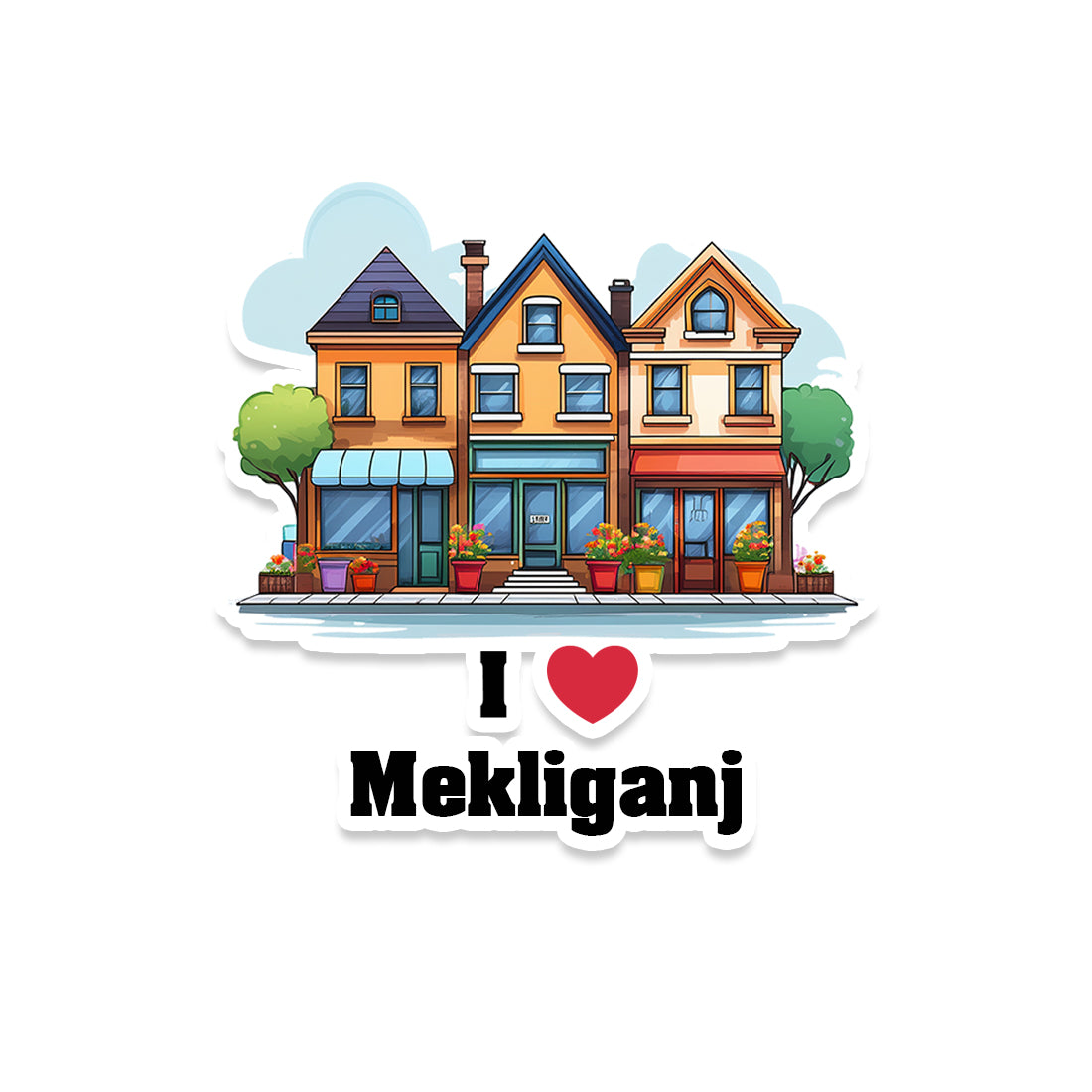 Mekliganj Sticker