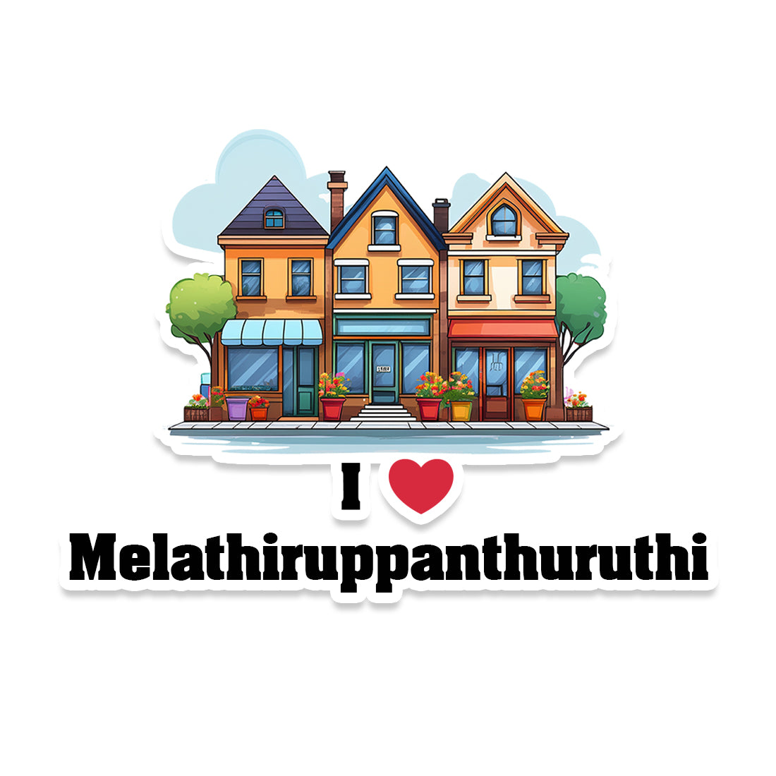 Melathiruppanthuruthi Sticker