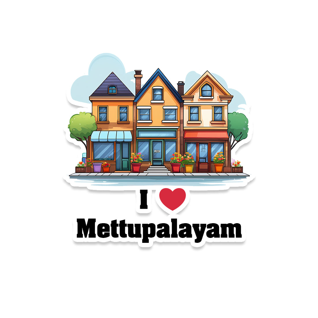 Mettupalayam Sticker