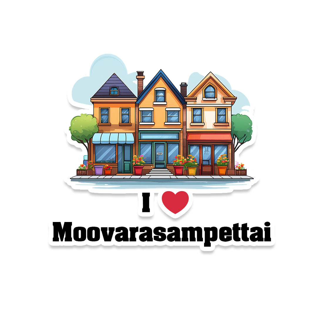 Moovarasampettai Sticker