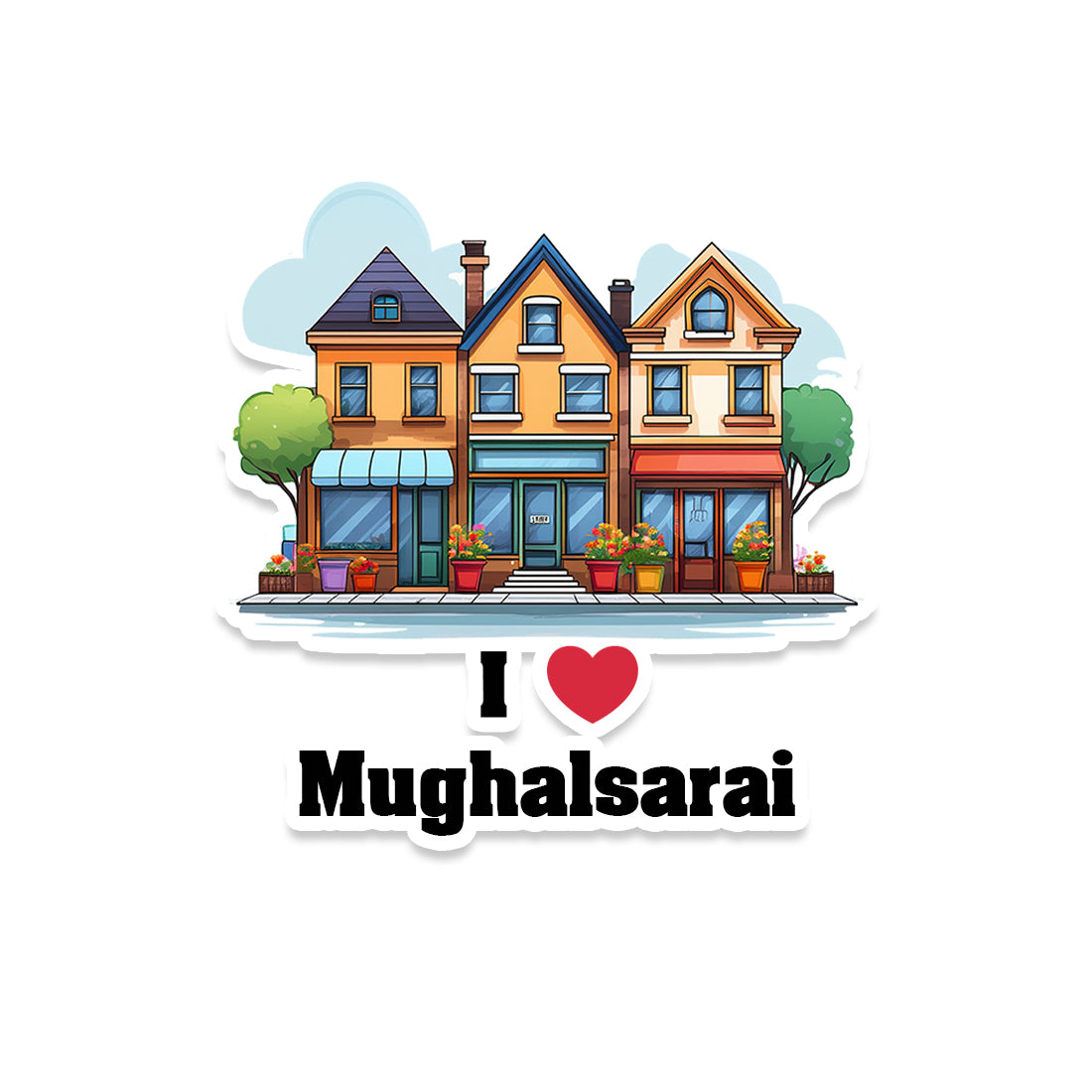 Mughalsarai Sticker
