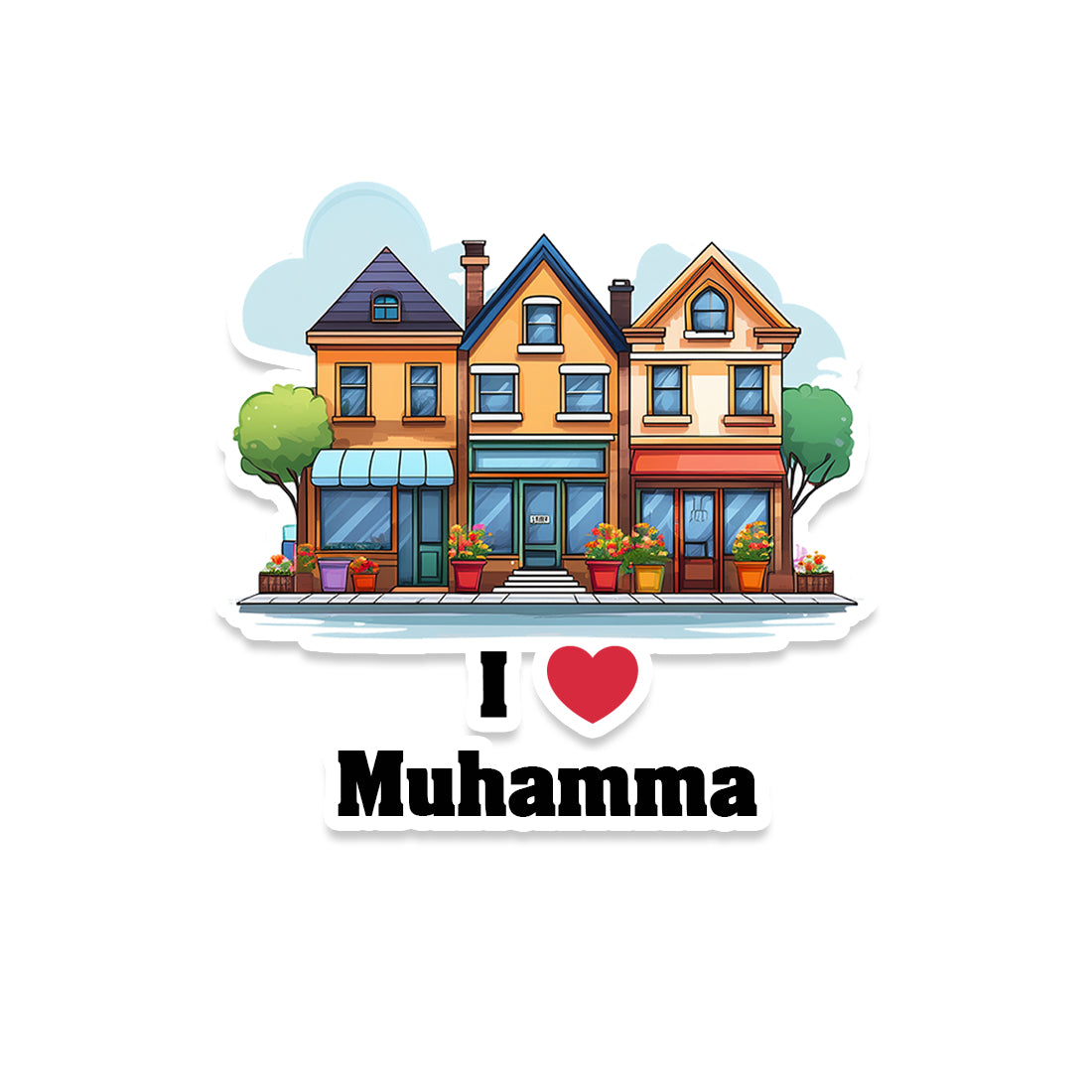 Muhamma Sticker
