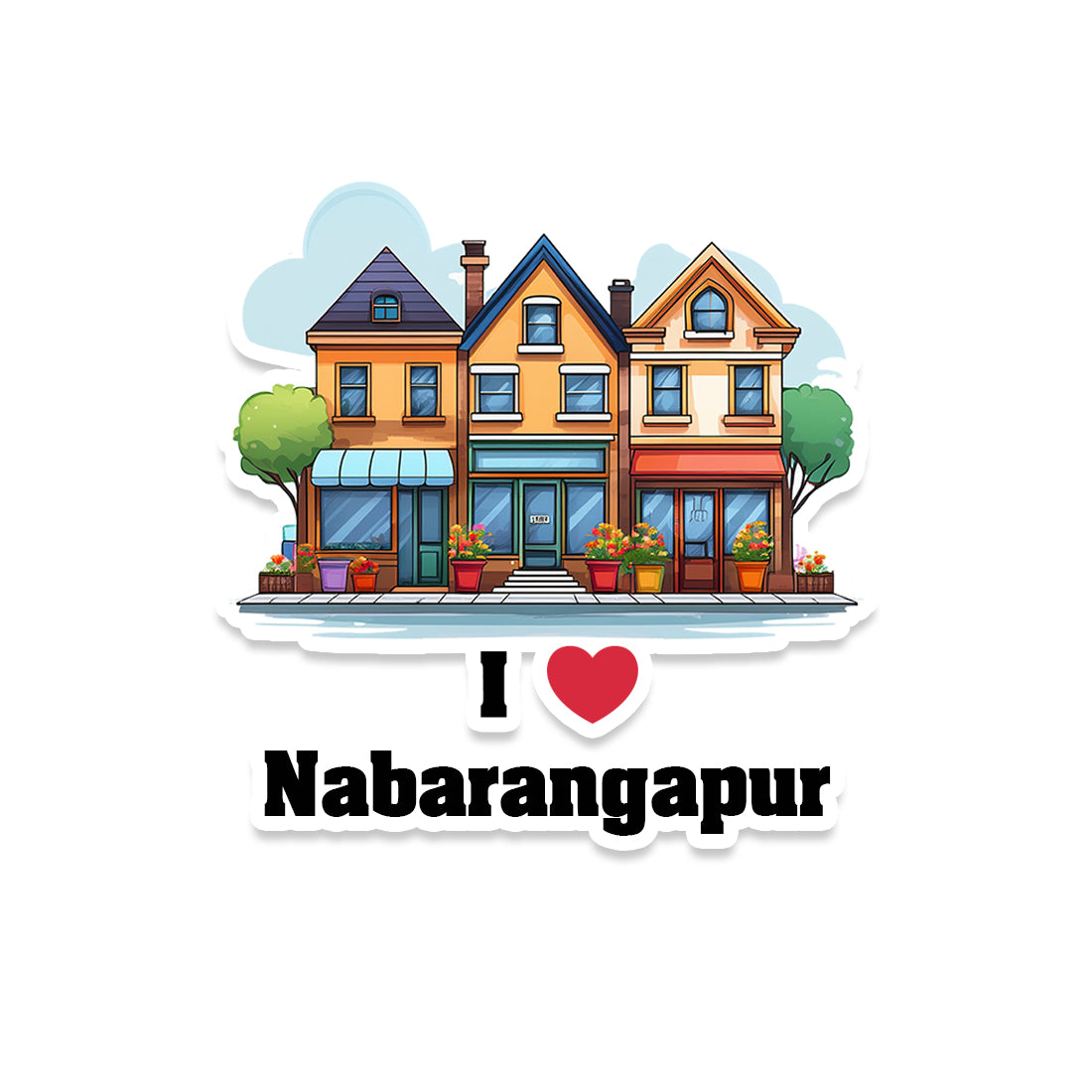 Nabarangapur Sticker