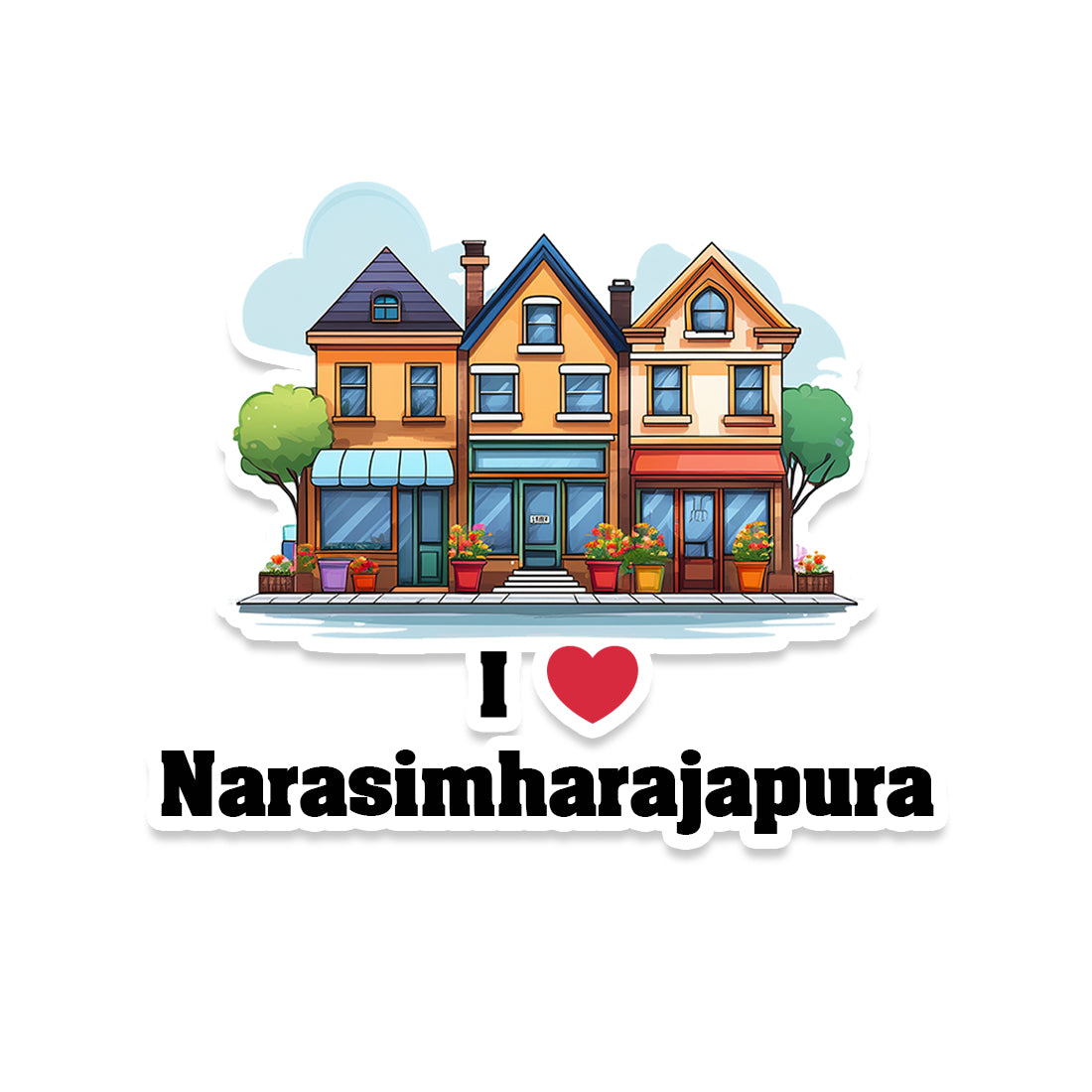 Narasimharajapura Sticker