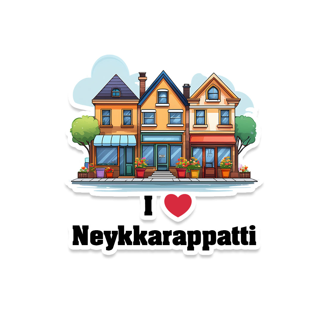 Neykkarappatti Sticker