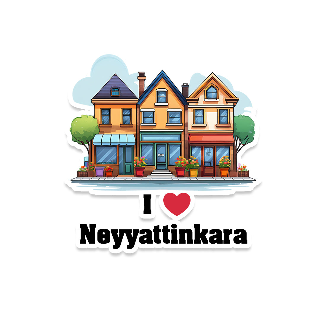 Neyyattinkara Sticker
