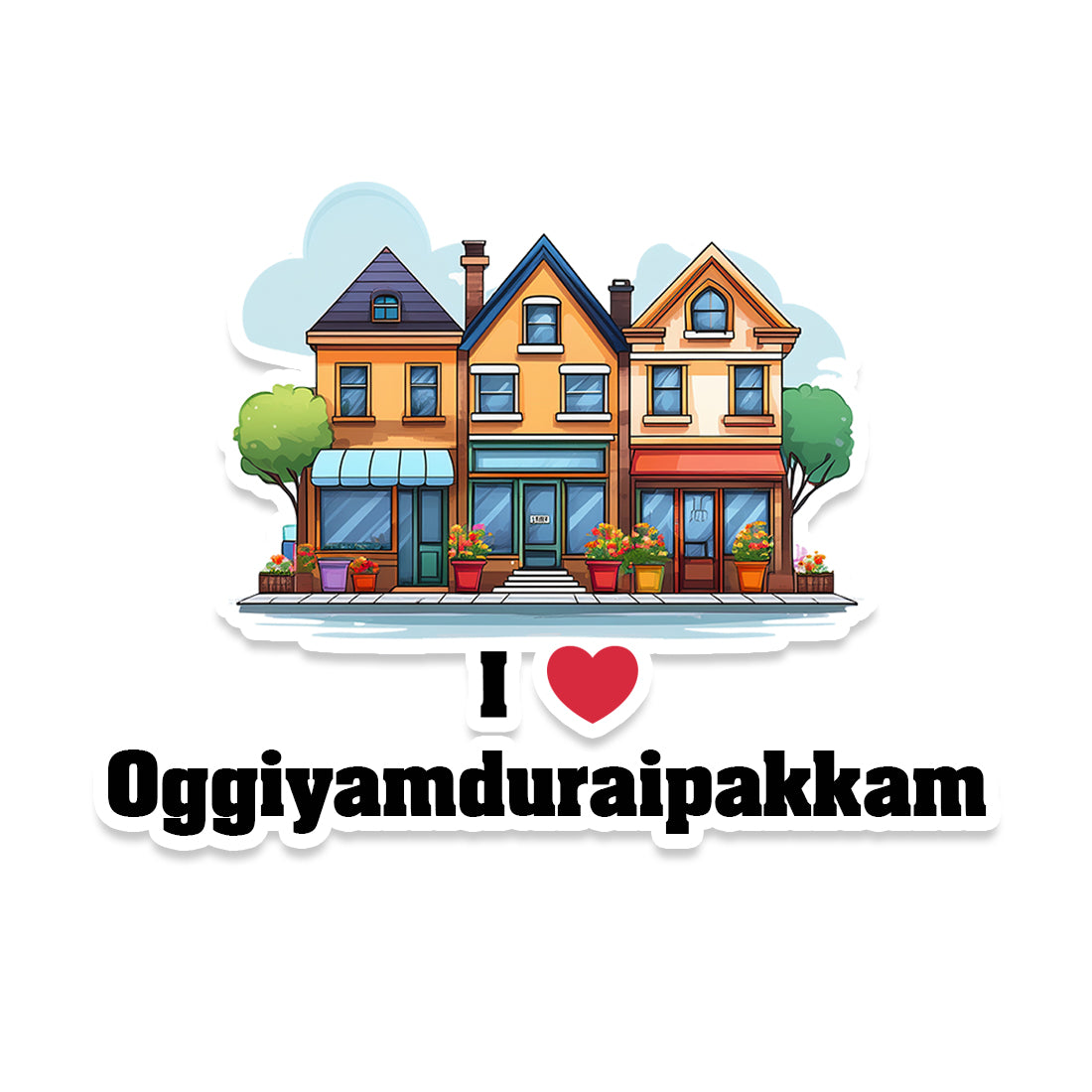 Oggiyamduraipakkam Sticker