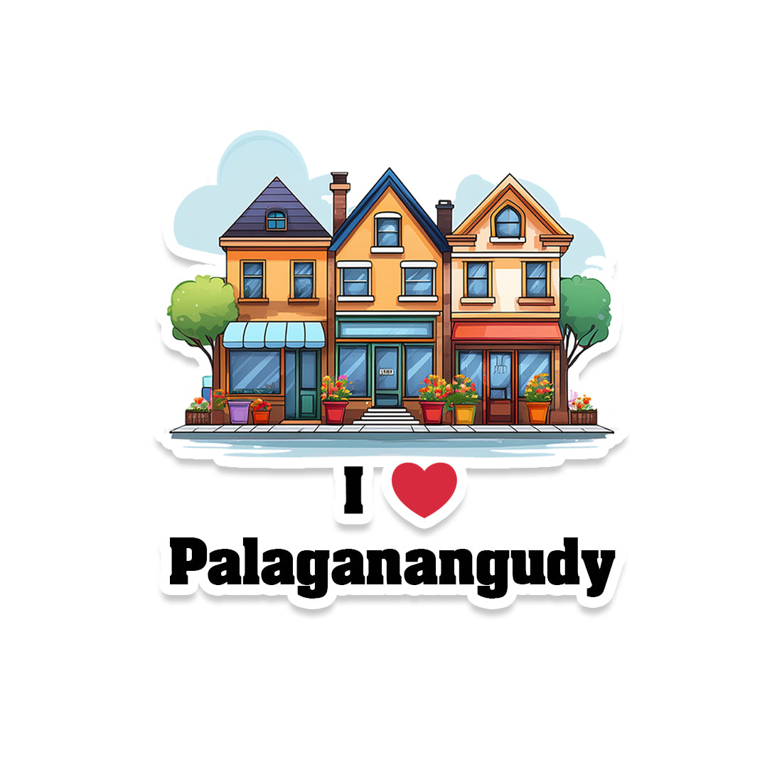 Palaganangudy Sticker