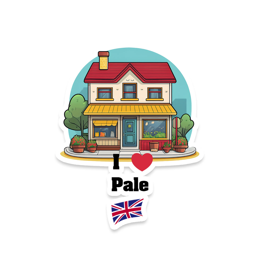 Pale Sticker