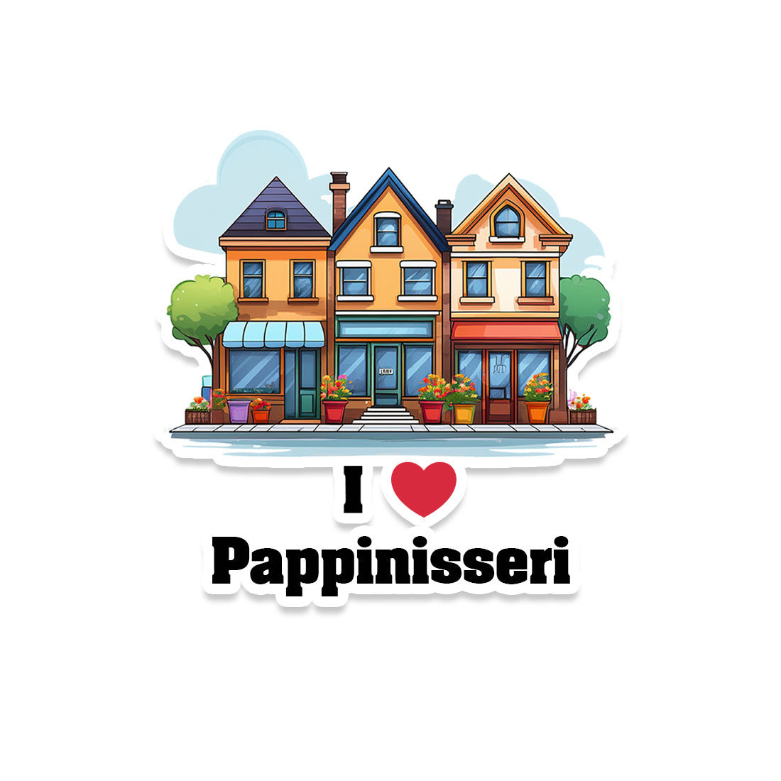 Pappinisseri Sticker