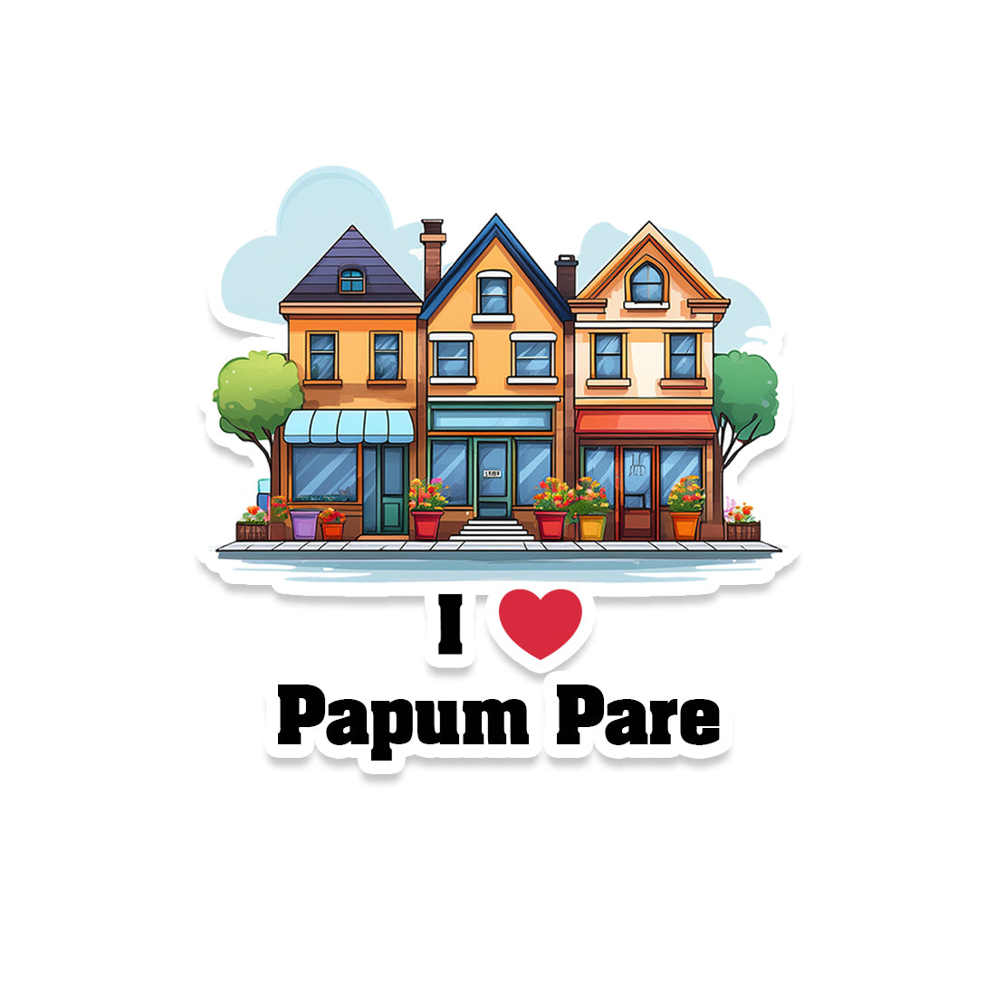 Papum Pare Sticker