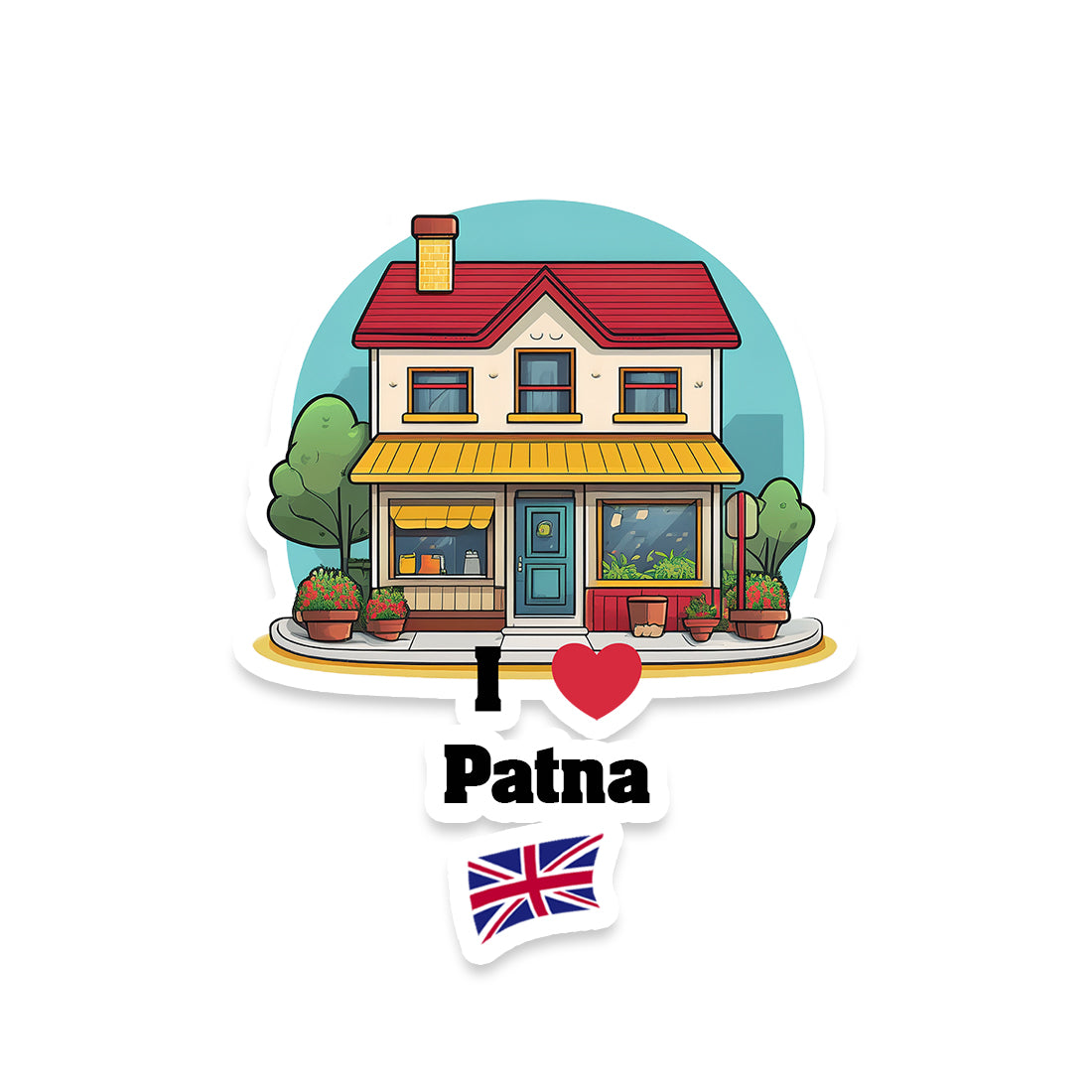 Patna Sticker