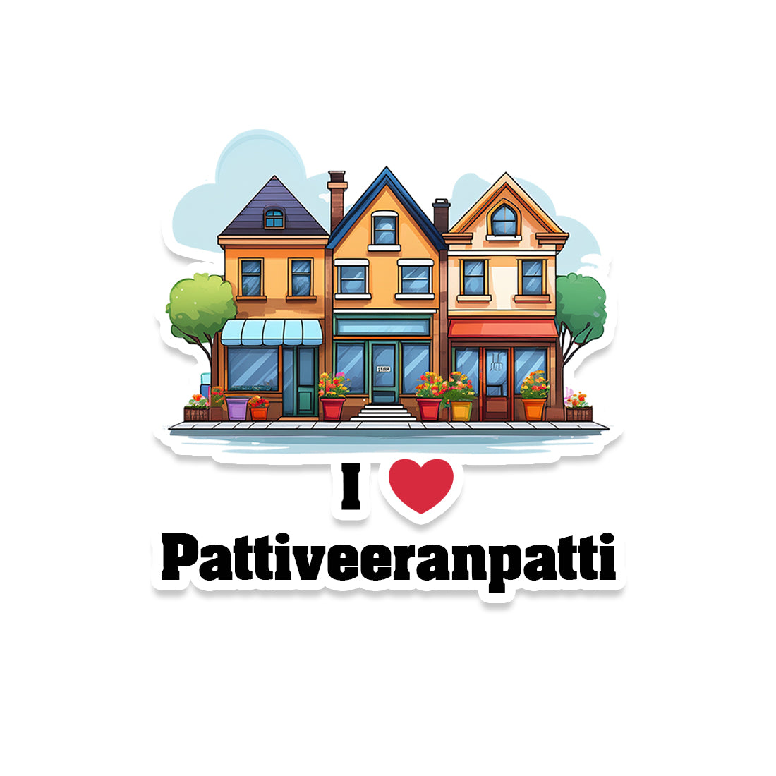 Pattiveeranpatti Sticker