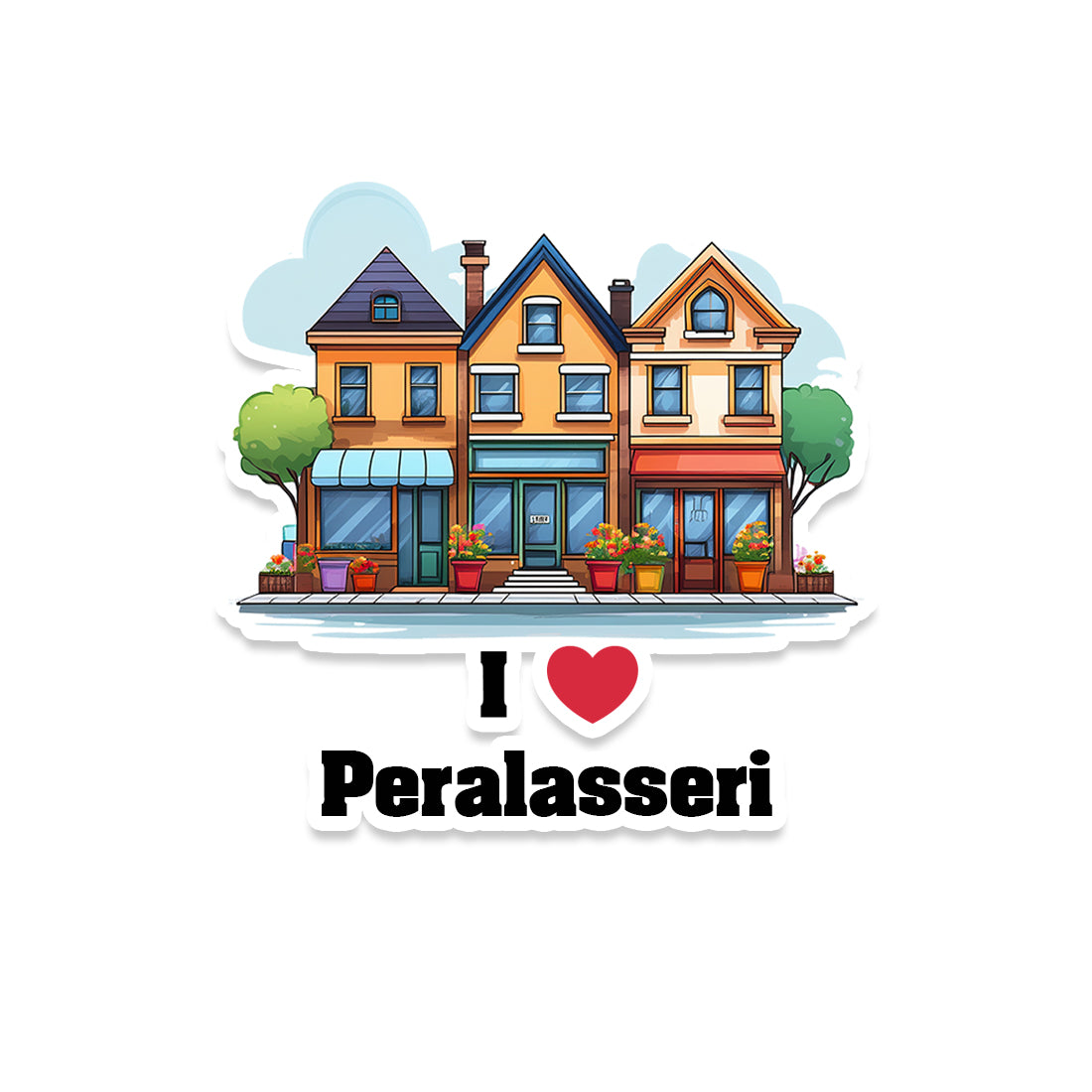 Peralasseri Sticker