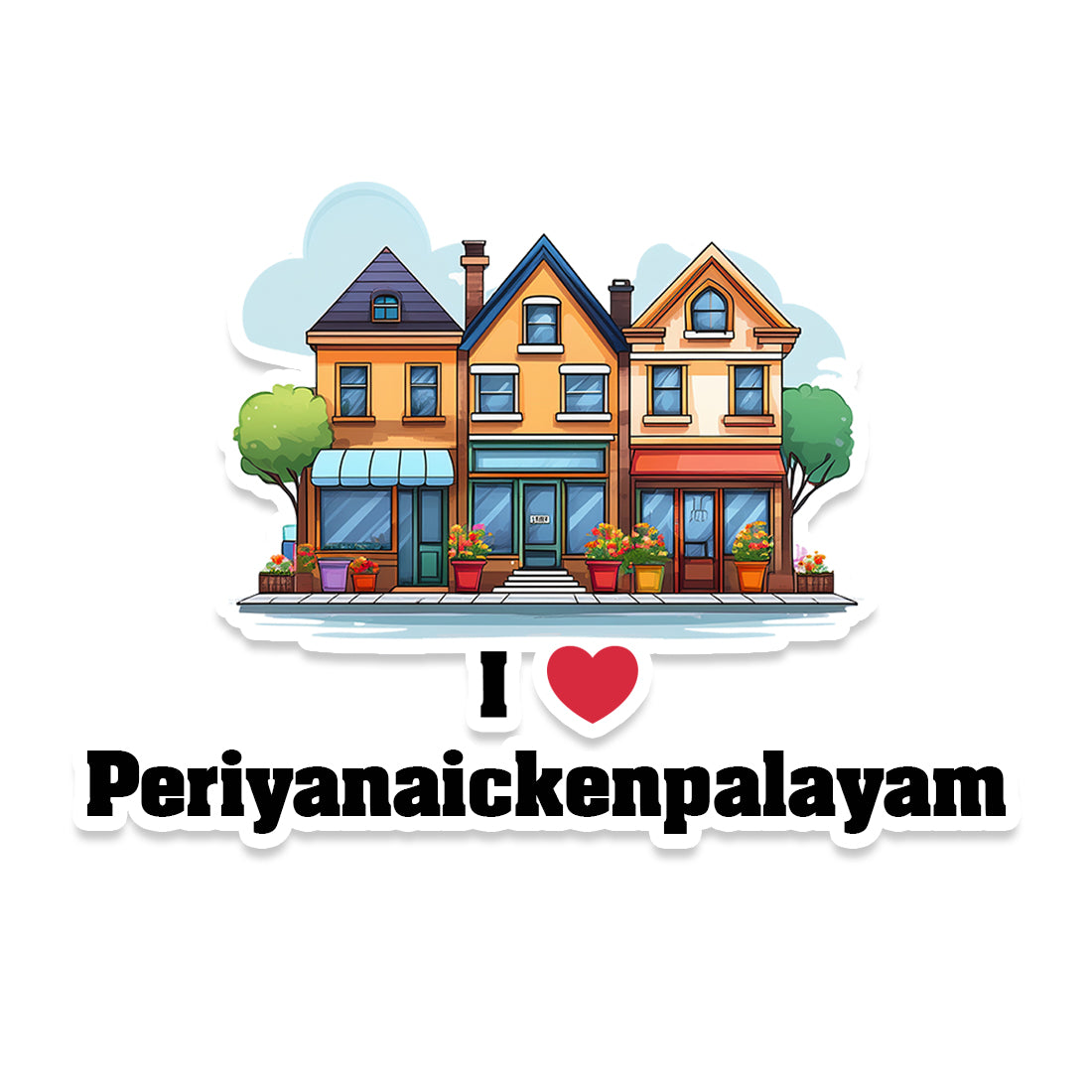 Periyanaickenpalayam Sticker