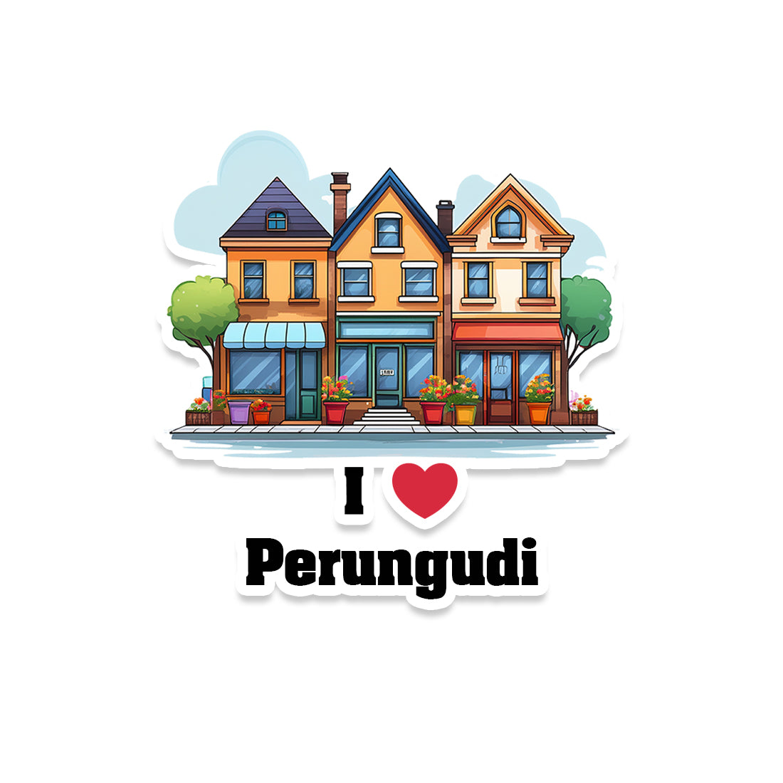 Perungudi Sticker