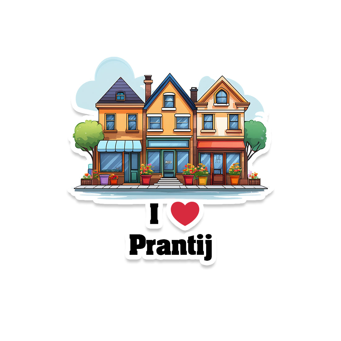 Prantij Sticker