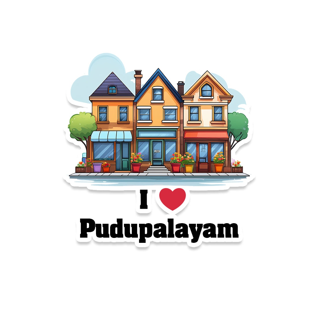 Pudupalayam Sticker