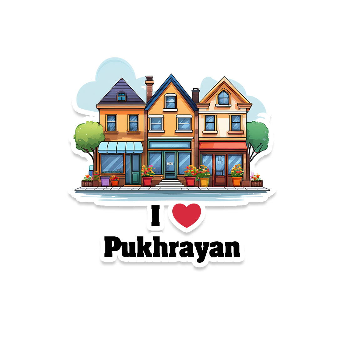 Pukhrayan Sticker
