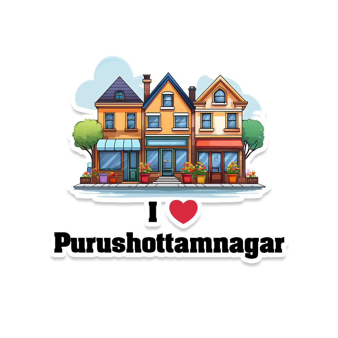 Purushottamnagar Sticker