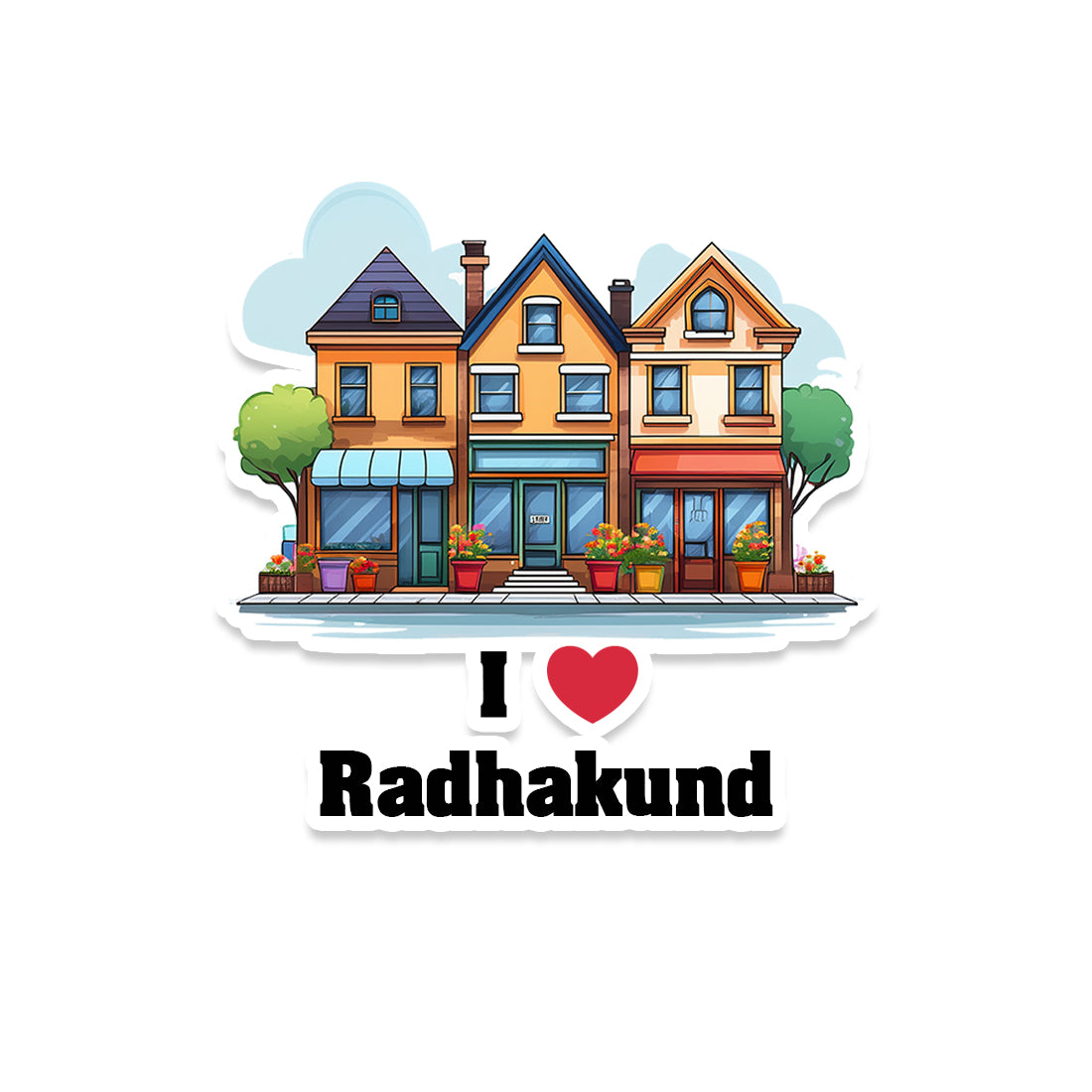 Radhakund Sticker