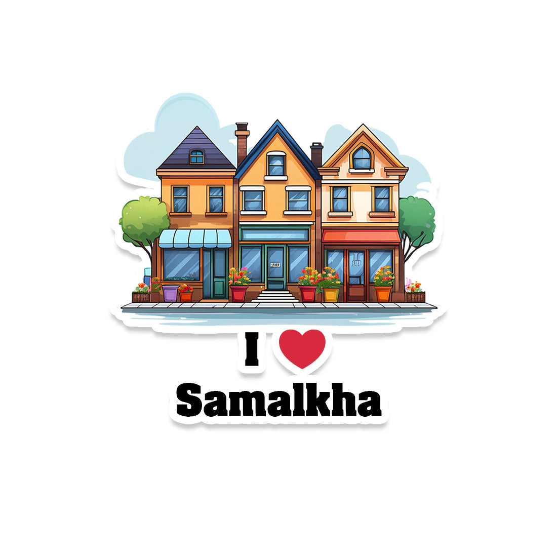 Samalkha Sticker