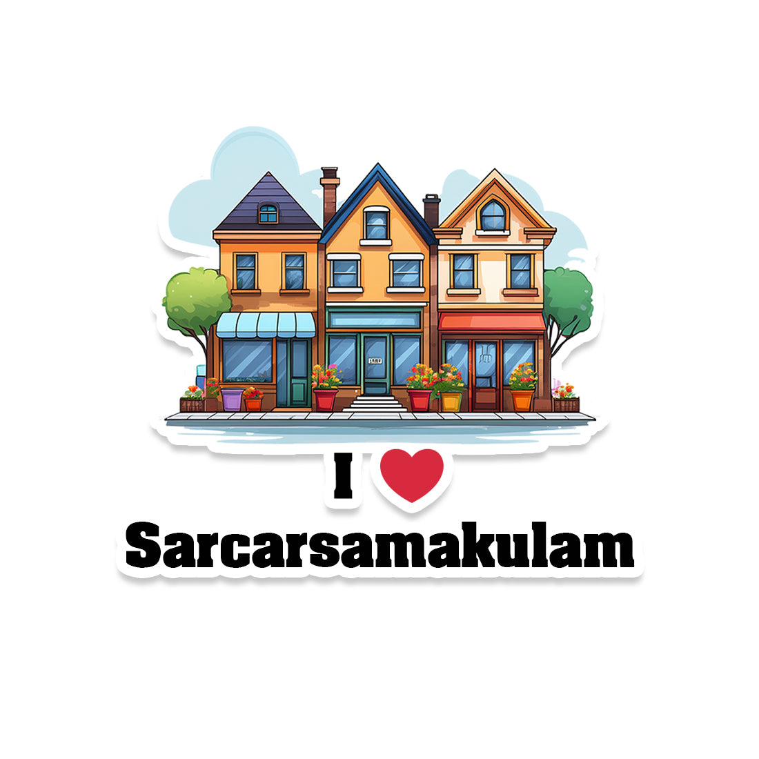 Sarcarsamakulam Sticker