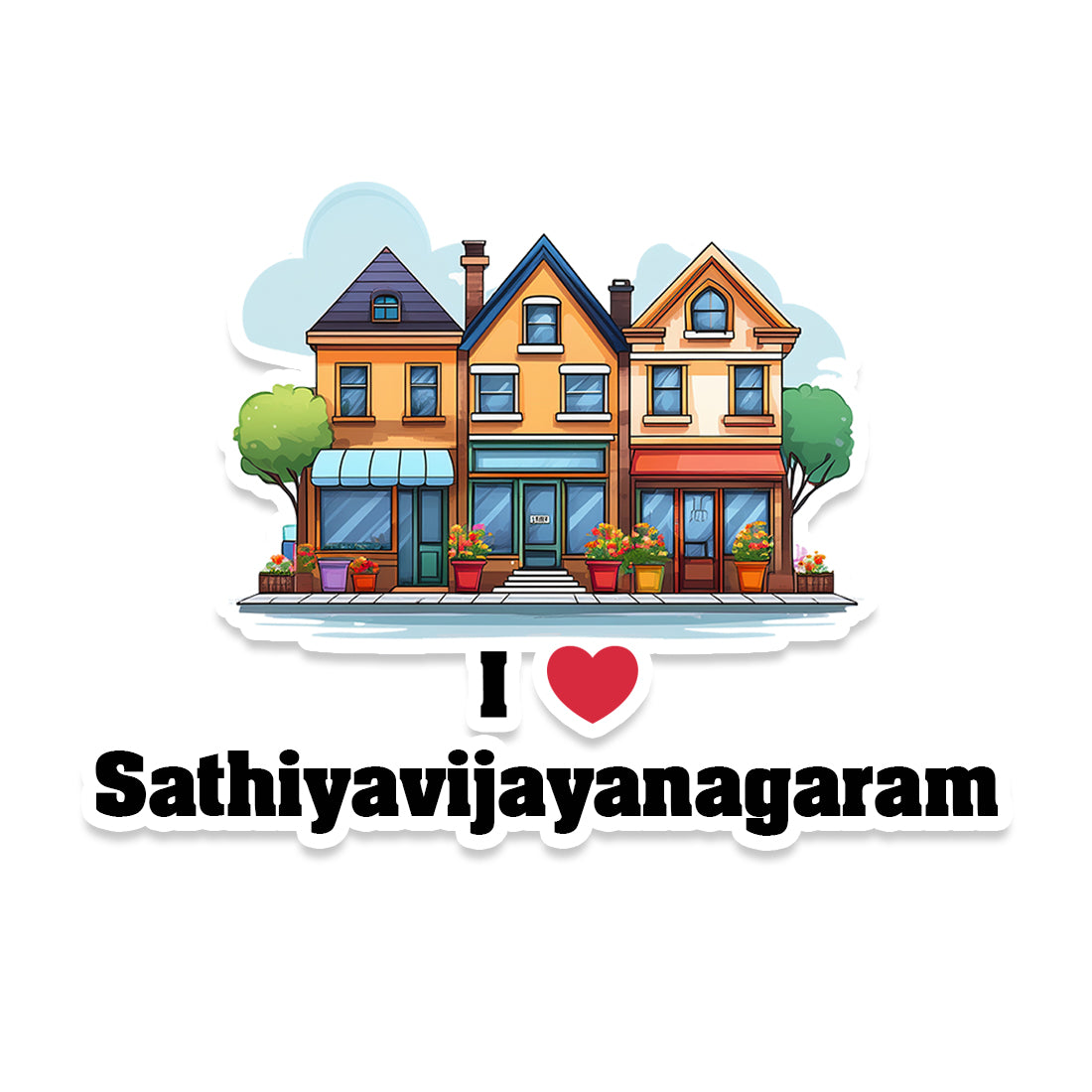 Sathiyavijayanagaram Sticker