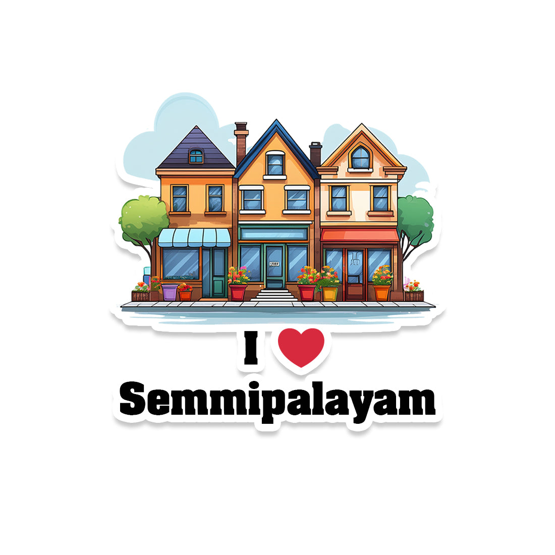 Semmipalayam Sticker