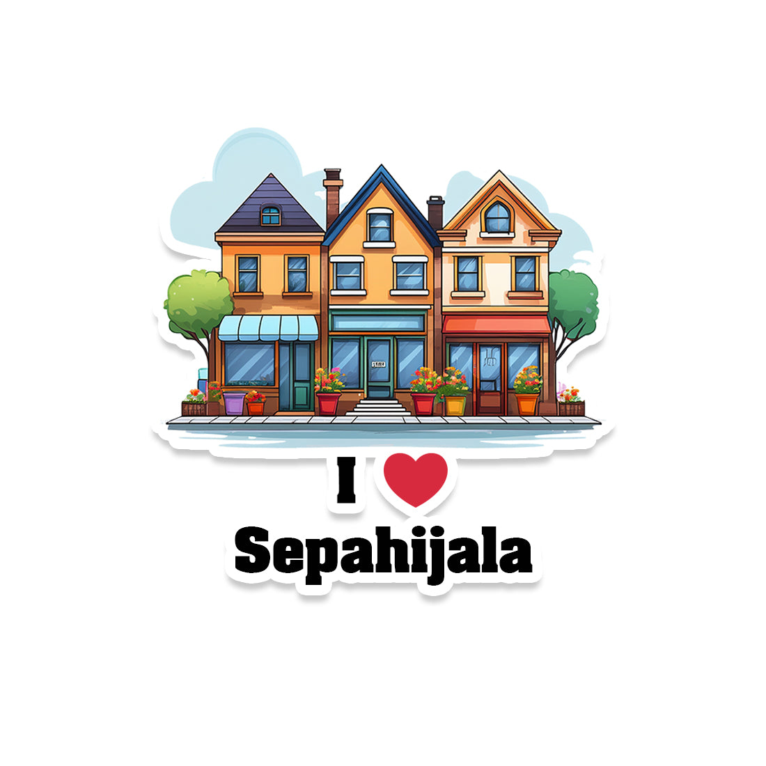Sepahijala Sticker