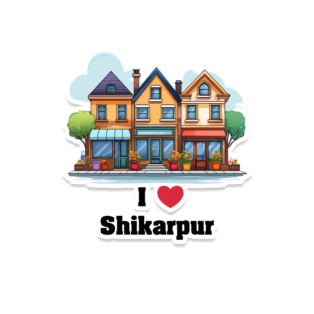 Shikarpur Sticker