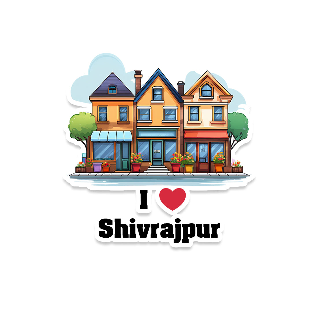 Shivrajpur Sticker