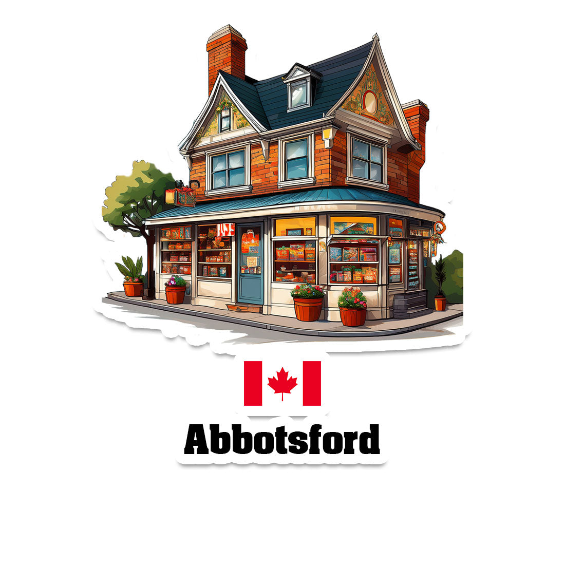 Abbotsford Sticker