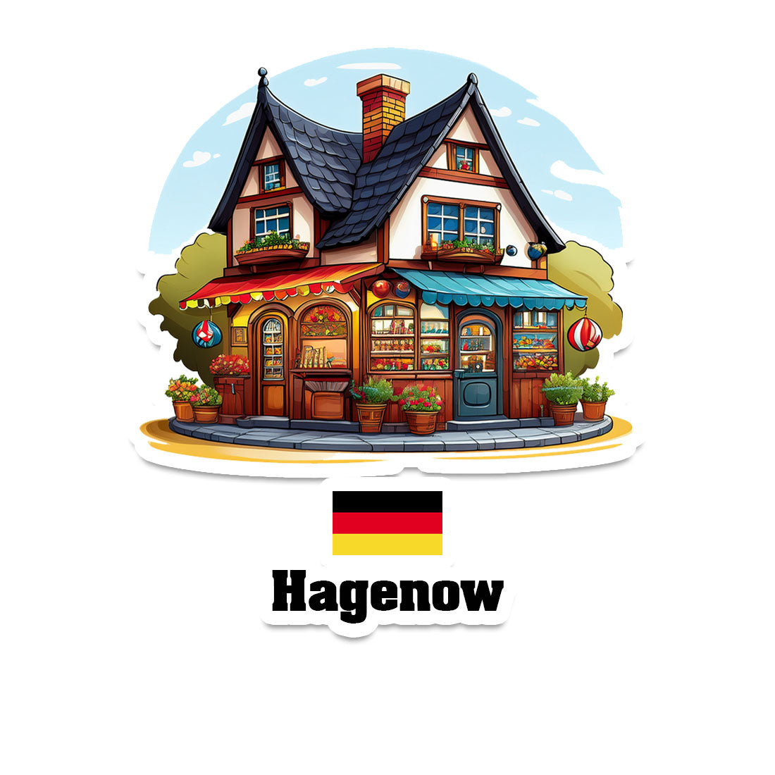Hagenow Sticker