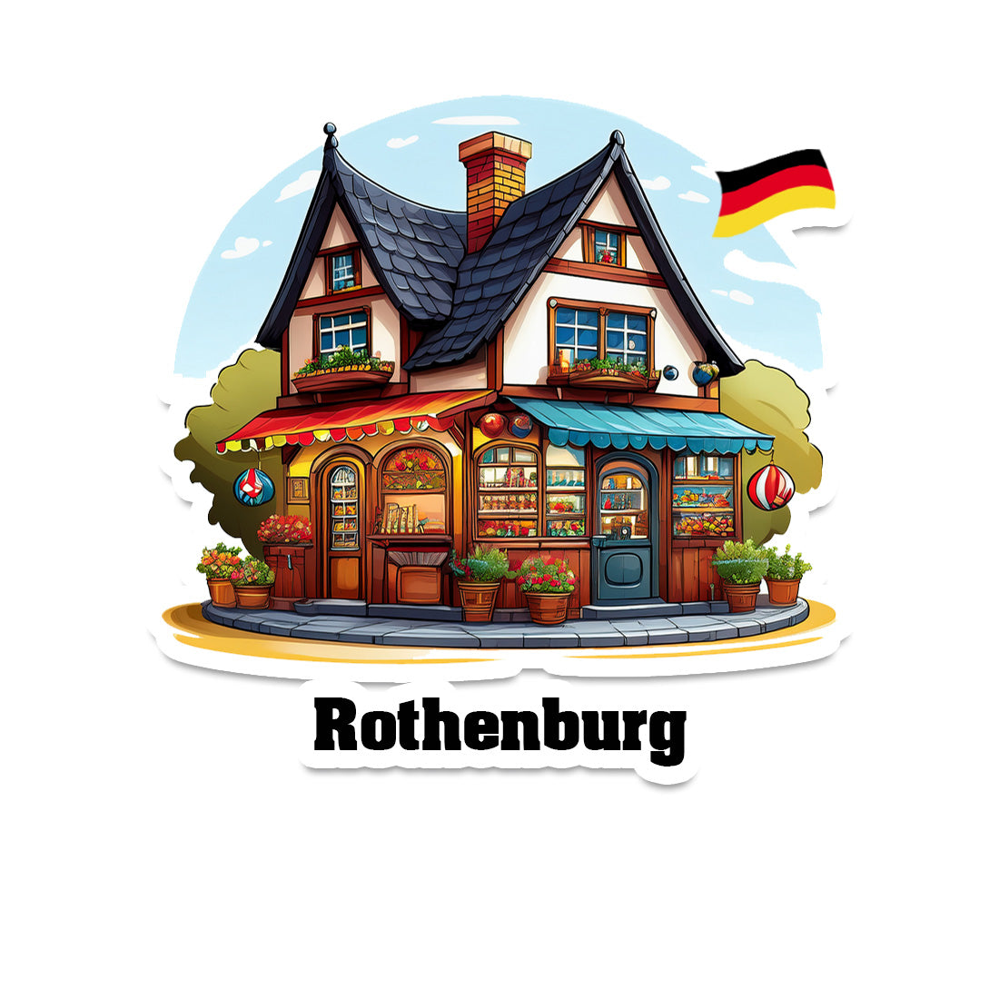 Rothenburg Sticker