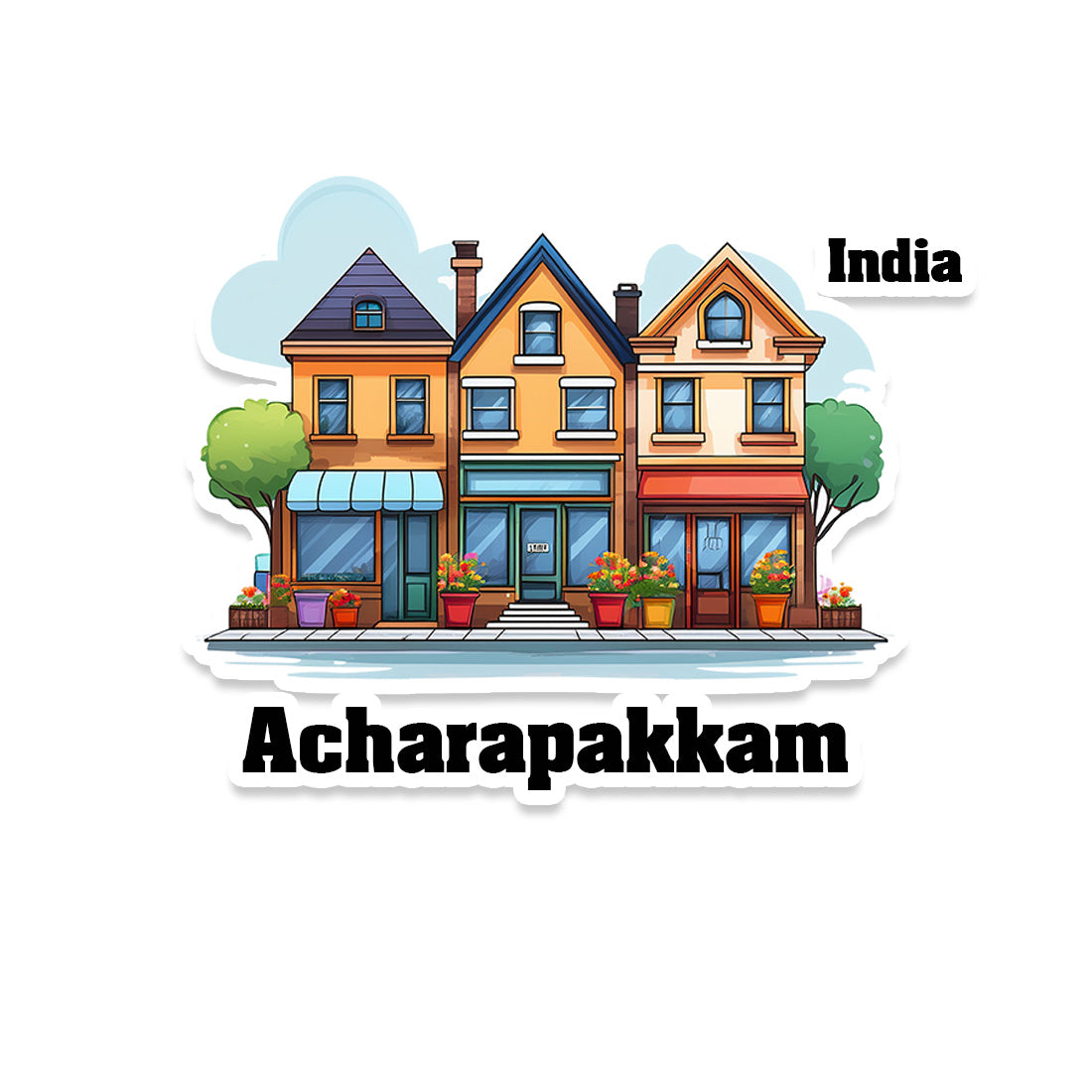 Acharapakkam Sticker