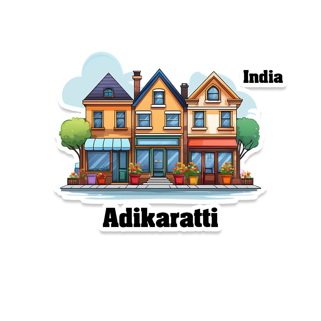 Adikaratti Sticker