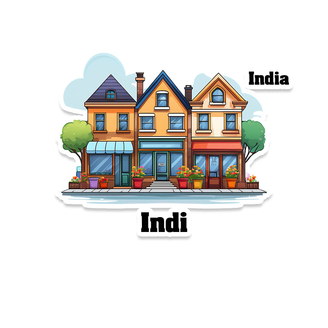 Indi Sticker